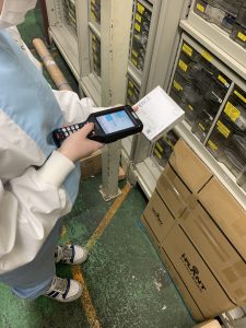 導入効果【棚卸工数80%以上削減と正確な在庫管理】