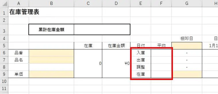 平均を表示する